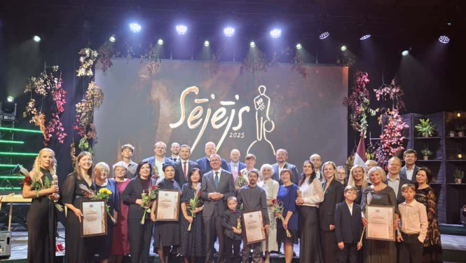 Konkursa Sējējs 25 laureātu kopbilde