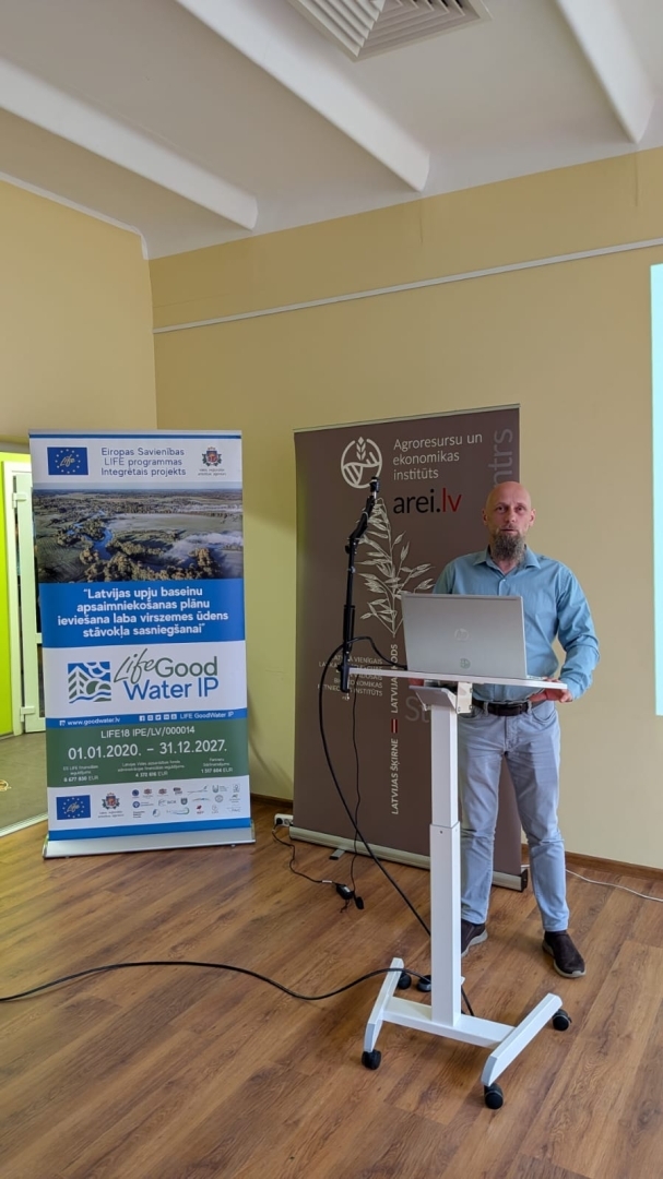 Ūdens kvalitātes uzlabošanas pasākumi lauksaimniecībā un mežsaimniecībā –LIFE GoodWater IP pieredzes pasākums