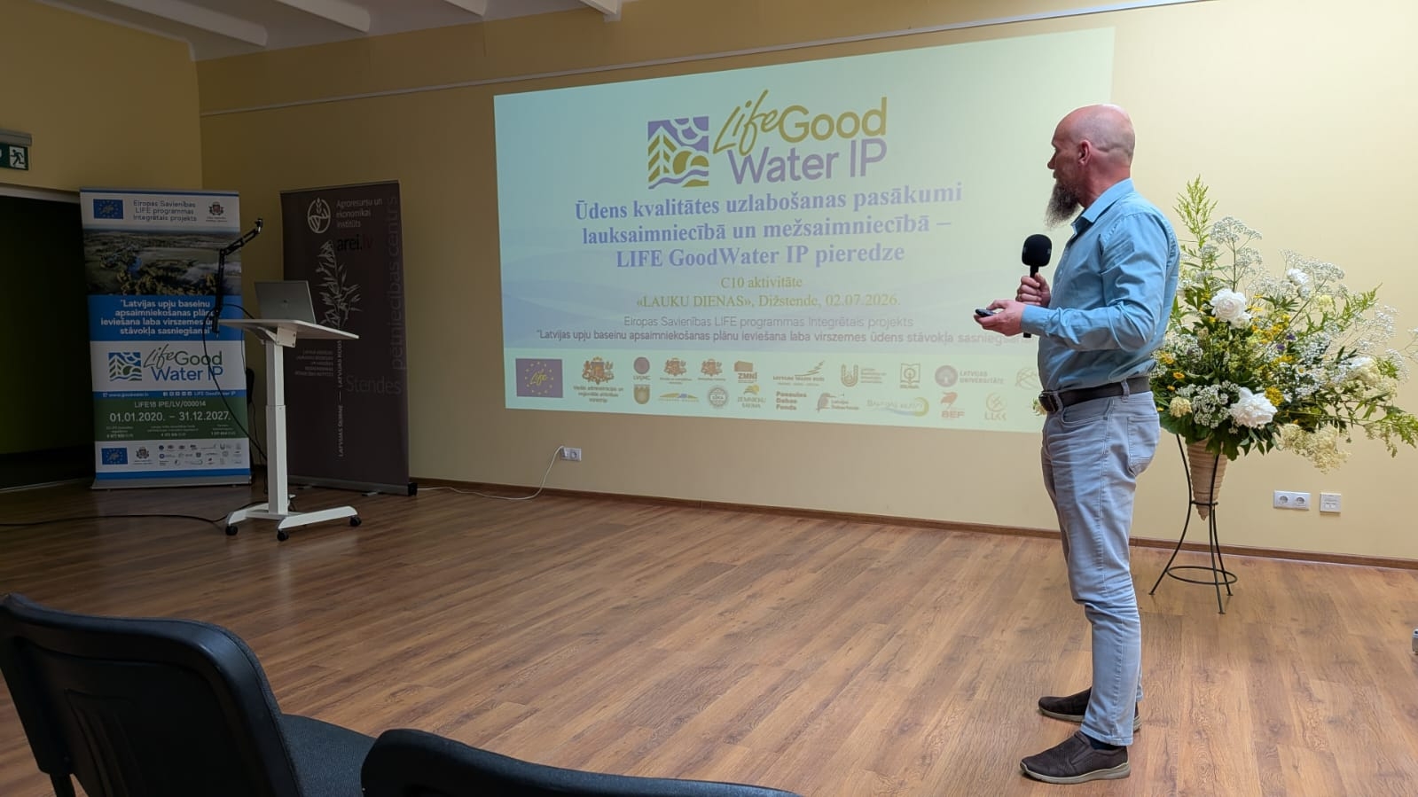 Ūdens kvalitātes uzlabošanas pasākumi lauksaimniecībā un mežsaimniecībā –LIFE GoodWater IP pieredzes pasākums