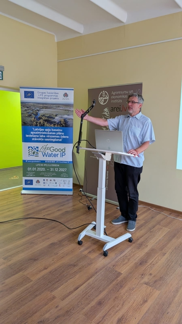 Ūdens kvalitātes uzlabošanas pasākumi lauksaimniecībā un mežsaimniecībā –LIFE GoodWater IP pieredzes pasākums
