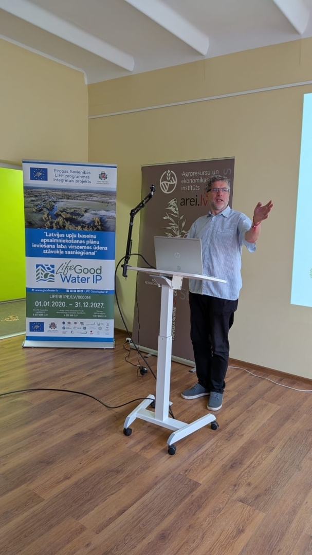Ūdens kvalitātes uzlabošanas pasākumi lauksaimniecībā un mežsaimniecībā –LIFE GoodWater IP pieredzes pasākums