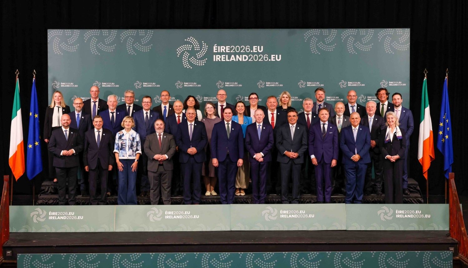 ES zivsaimniecības ministru kopfoto pirms neformālās sanāksmes