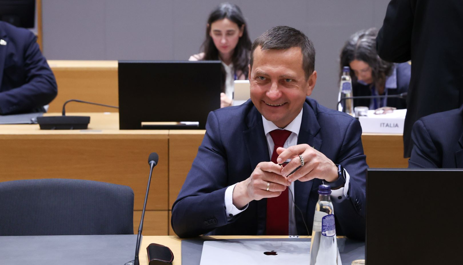 Ministrs Krauze ministru sanāksmē Briselē