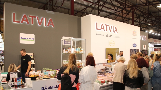 Foto no "Riga Food 2025" izstādes. 