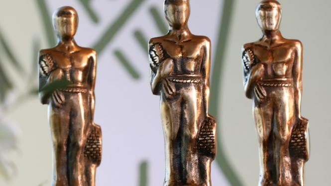 Zemkopības ministrijas konkursa "Sējējs" balva laureātiem - statuete "Sējējs"