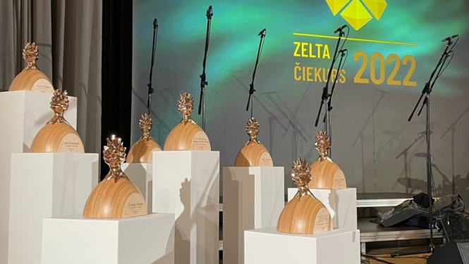 Apbalvoti Meža nozares gada balvas “Zelta čiekurs 2022” laureāti