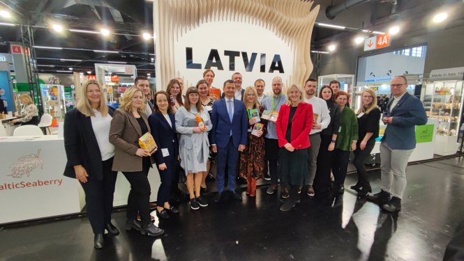 Latvijas stends izstādē BioFach Bavārijā