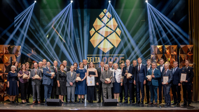 Meža nozares Gada balvas “Zelta čiekurs 2025” apbalvošanas ceremonijas foto