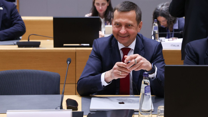 Ministrs Krauze ministru sanāksmē Briselē