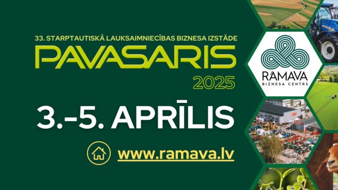 Izstādes Rāmavā 2025 plakāts