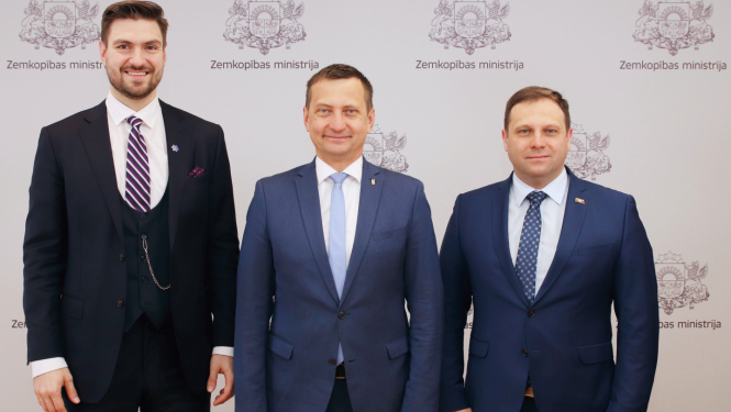 Baltijas valstu lauksaimniecības ministri