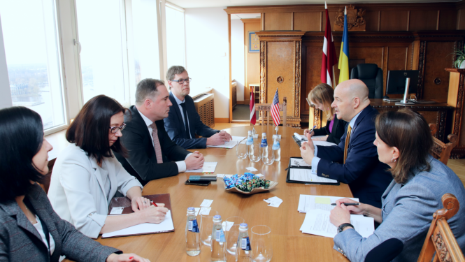 ASV vēstnieks Zemkopības ministrijā