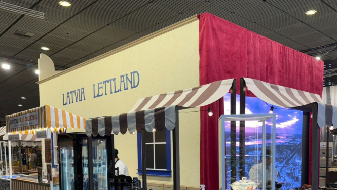 Latvijas stends izstādē "Zaļā nedēļa"