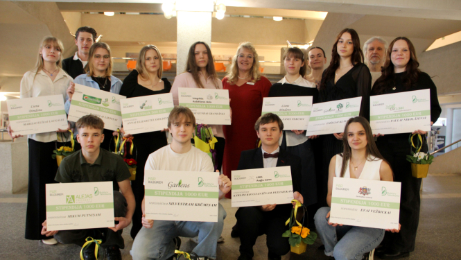 Bulduru tehnikuma studenti