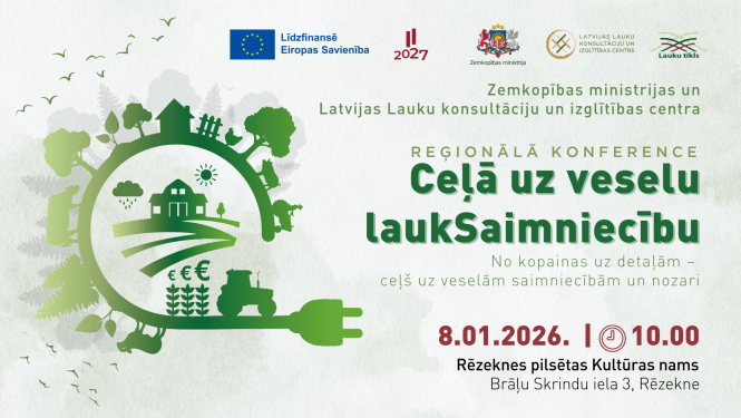 Reģionālās konferences Rēzeknē plakāts