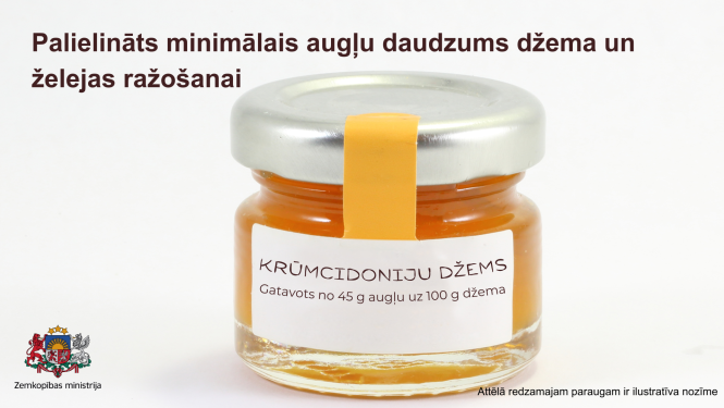 Dzeltens džems burciņā