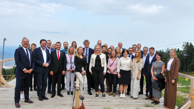 For forest group+ delegāciju kopbilde