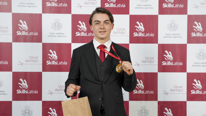 Pavārmākslas konkursa uzvarētājs Fjodors