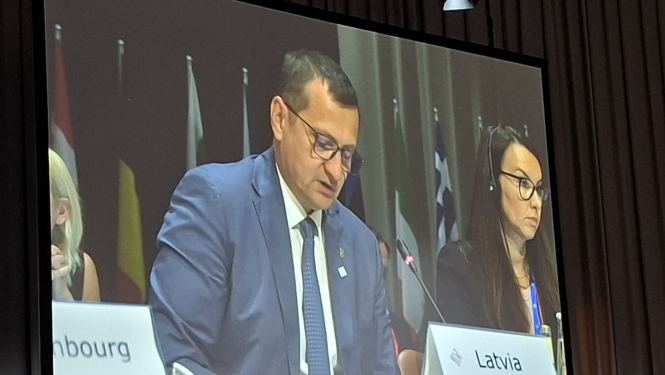 Armands Krauze Kopenhāgenā, ES ministru sanāksmē