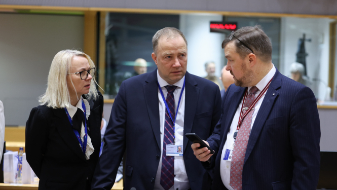 Valsts sekretārs Briselē kopā ar atašejiem