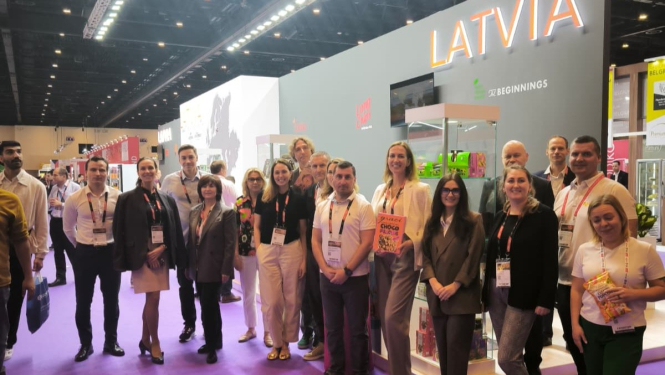 Latvijas uzņēmumu kopfoto izstādē Dubaijā