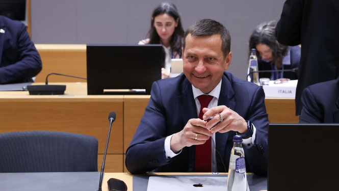 Ministrs Krauze ministru sanāksmē Briselē