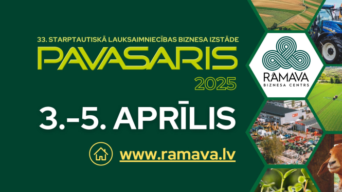 Izstādes "Pavasaris 2025" plakāts