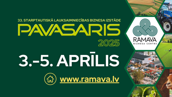 Izstādes Rāmavā 2025 plakāts