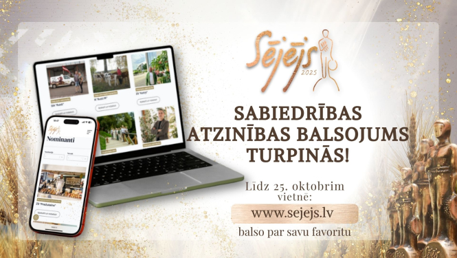 Aicinājums balsot par konkursa dalībniekiem