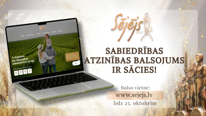 Aicinājums sākt balsojumu par balvas ieguvējiem 