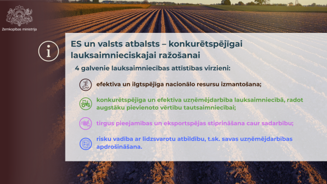 Vizuālis ar tekstā minēto informāciju