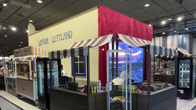 Latvijas stends izstādē Zaļā nedēļa Berlīnē