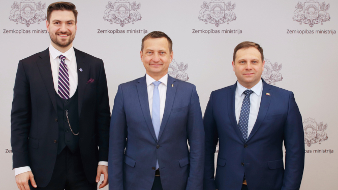 Baltijas valstu lauksaimniecības ministri