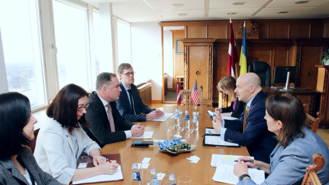 ASV vēstnieks Zemkopības ministrijā