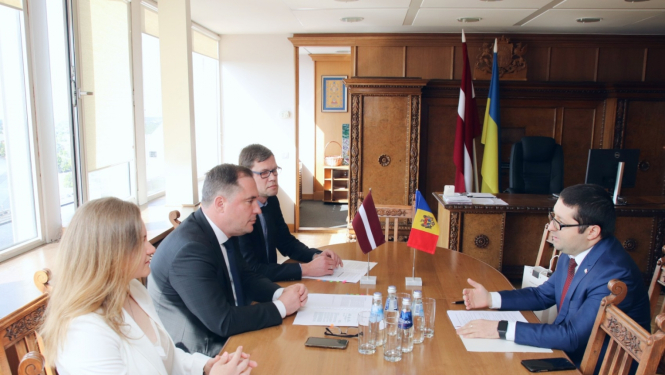 Moldovas vēstnieka vizīte