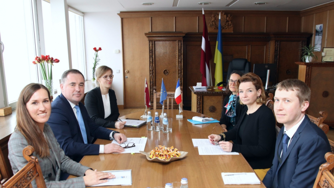 Zemkopības ministrs tiekas ar Francijas vēstnieci Latvijā