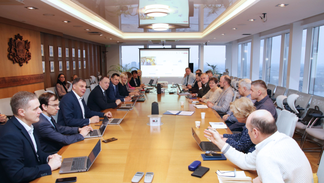 Zemkopības ministrs Aramnds Krauze Lauksaimniecības konsultatīvās padomes sēdē