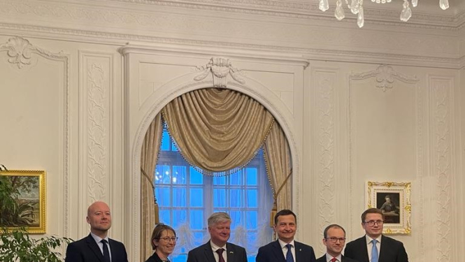 Latvijas, Lietuvas, Igaunijas, Somijas, Zviedrijas un Dānijas lauksaimniecības ministri Viļņā - kopfoto