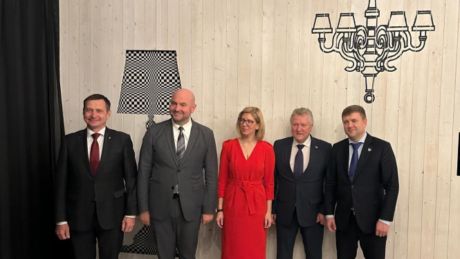 Baltijas valstu un Ukrainas zemkopības ministri un Moldovas ministru prezidenta vietnieks