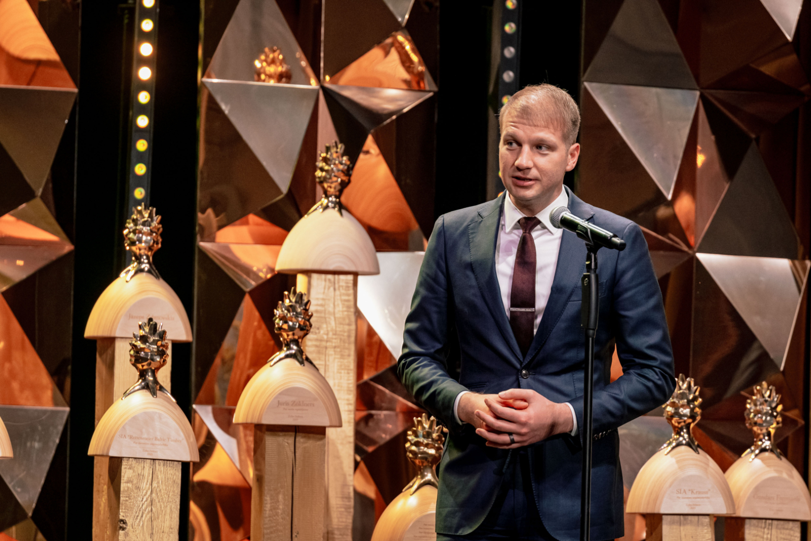 Meža nozares Gada balvas “Zelta čiekurs 2025” apbalvošanas ceremonijas foto