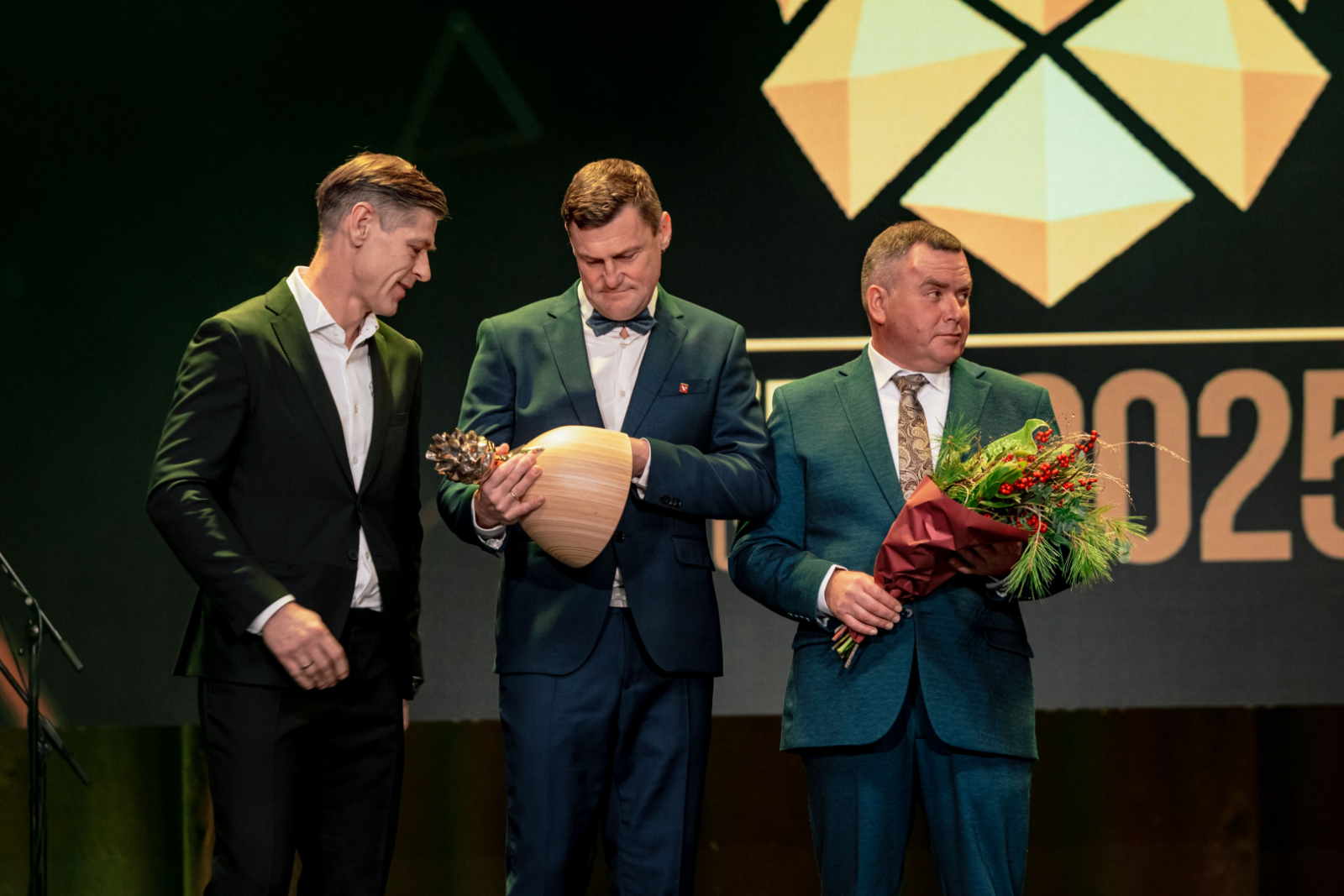 Meža nozares Gada balvas “Zelta čiekurs 2025” apbalvošanas ceremonijas foto