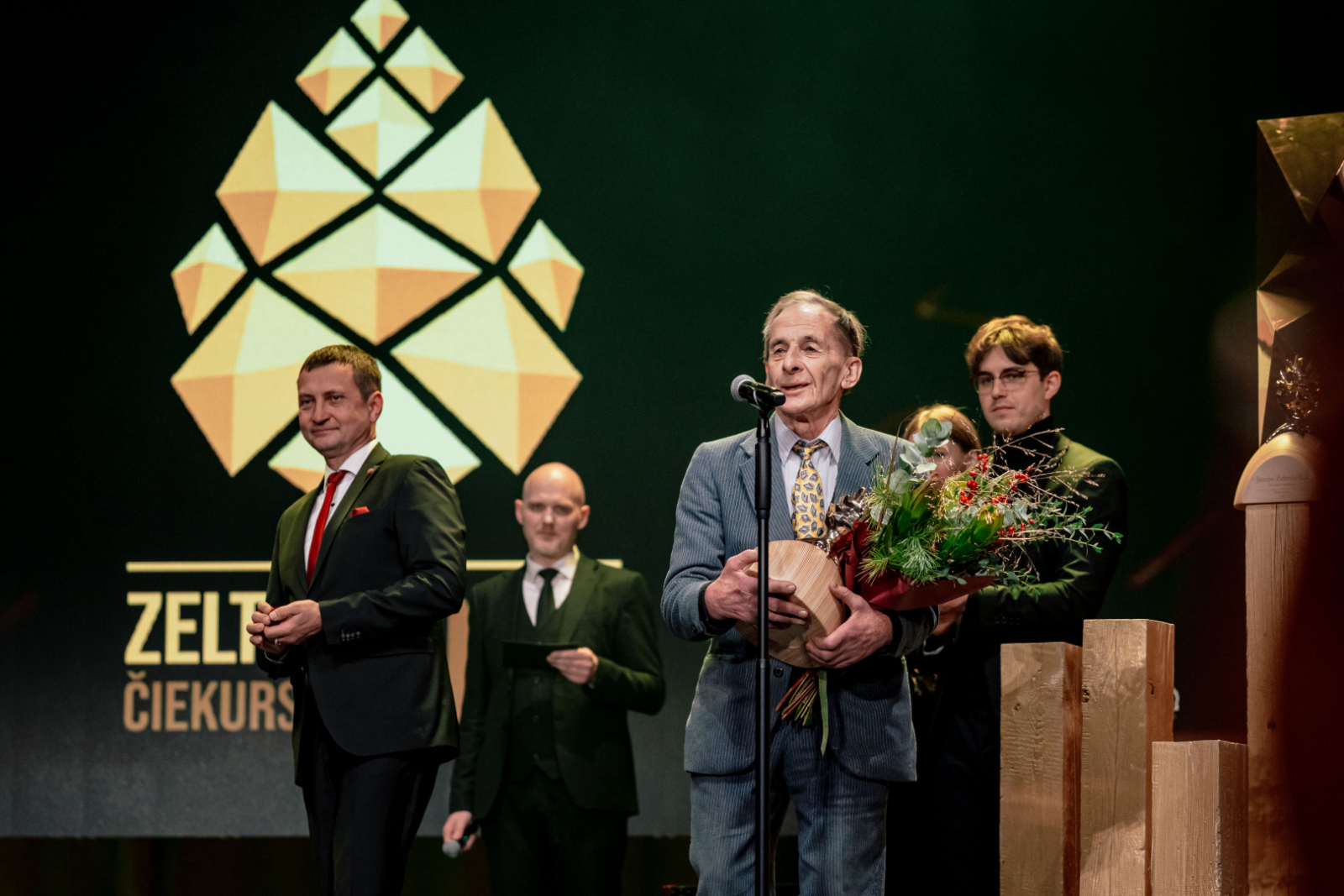 Meža nozares Gada balvas “Zelta čiekurs 2025” apbalvošanas ceremonijas foto