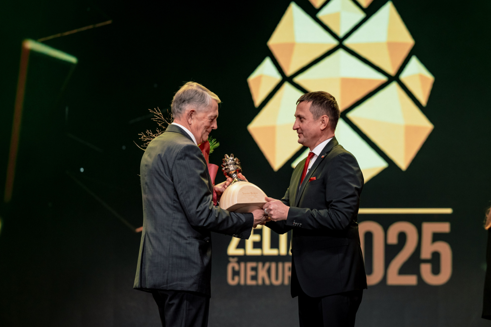 Meža nozares Gada balvas “Zelta čiekurs 2025” apbalvošanas ceremonijas foto