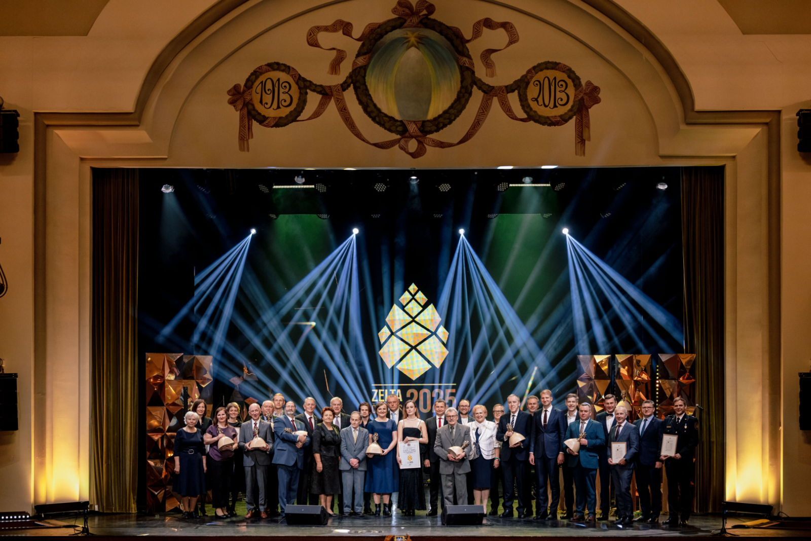 Meža nozares Gada balvas “Zelta čiekurs 2025” apbalvošanas ceremonijas foto