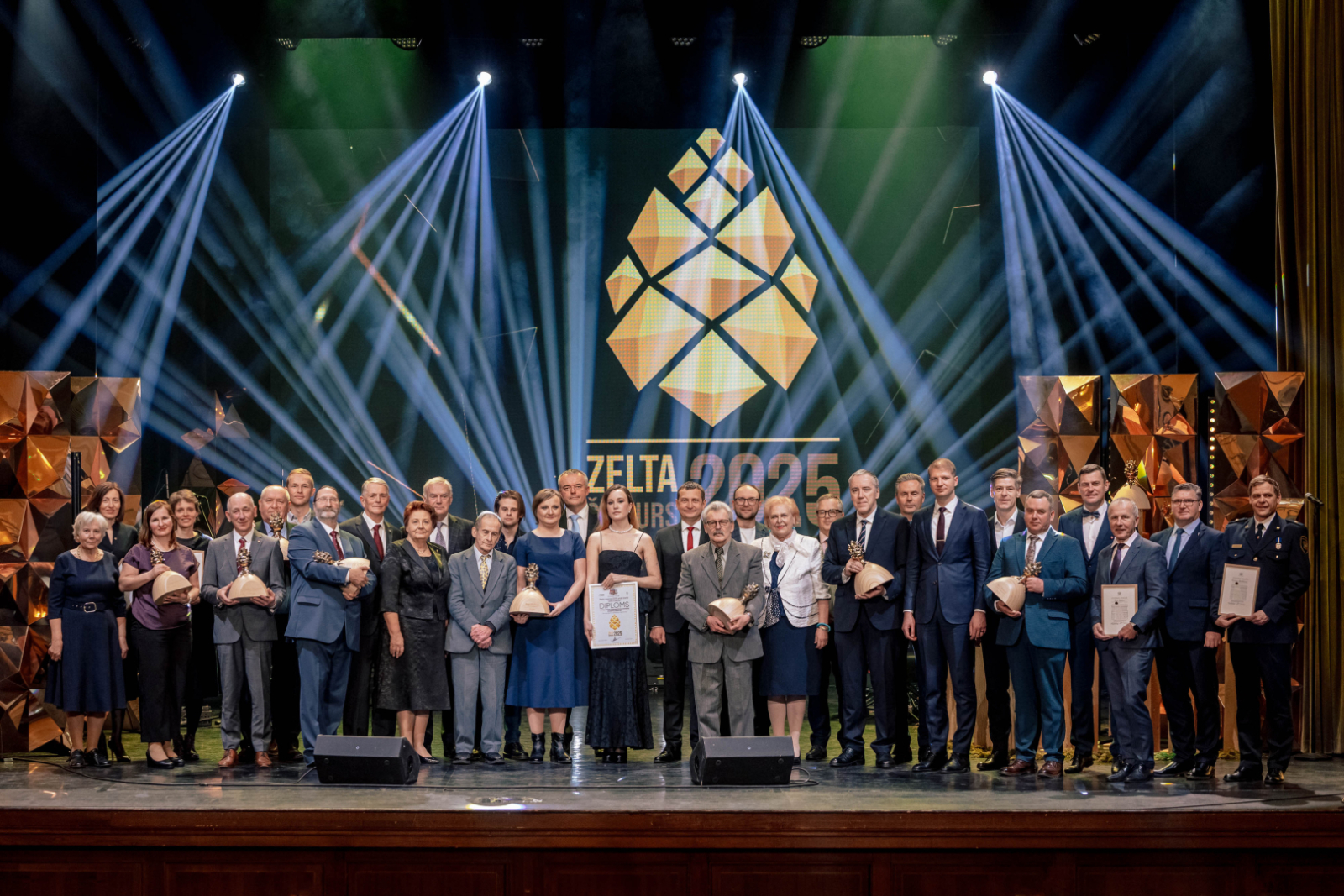 Meža nozares Gada balvas “Zelta čiekurs 2025” apbalvošanas ceremonijas foto