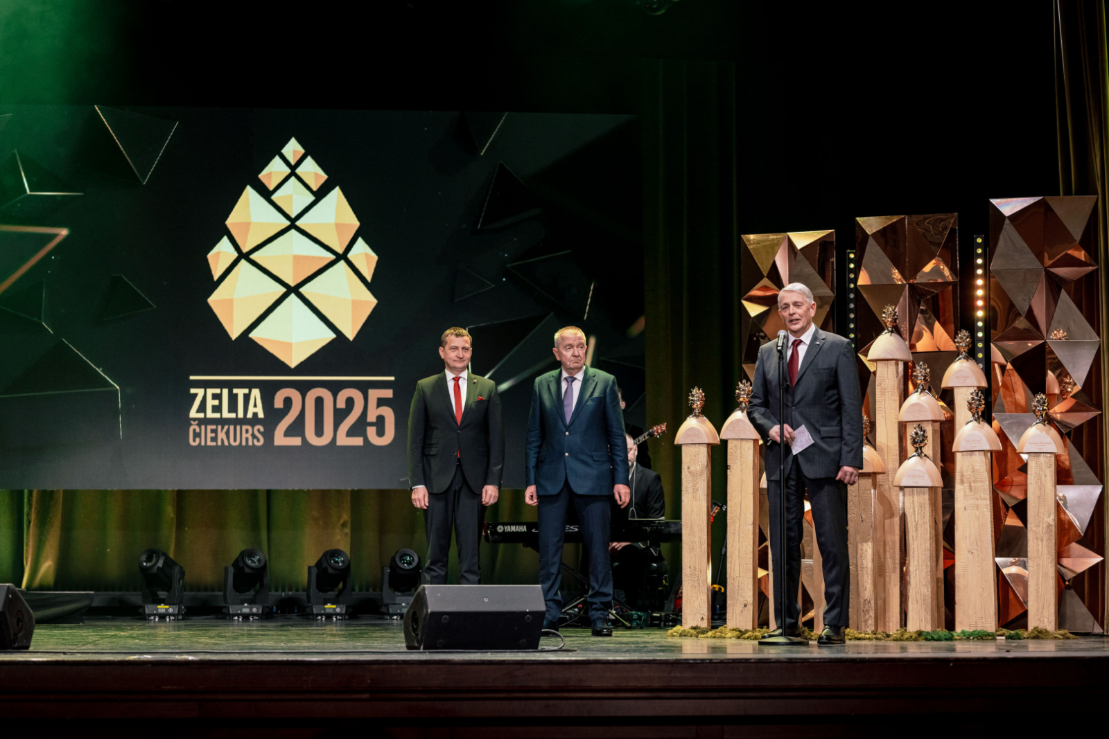 Meža nozares Gada balvas “Zelta čiekurs 2025” apbalvošanas ceremonijas foto