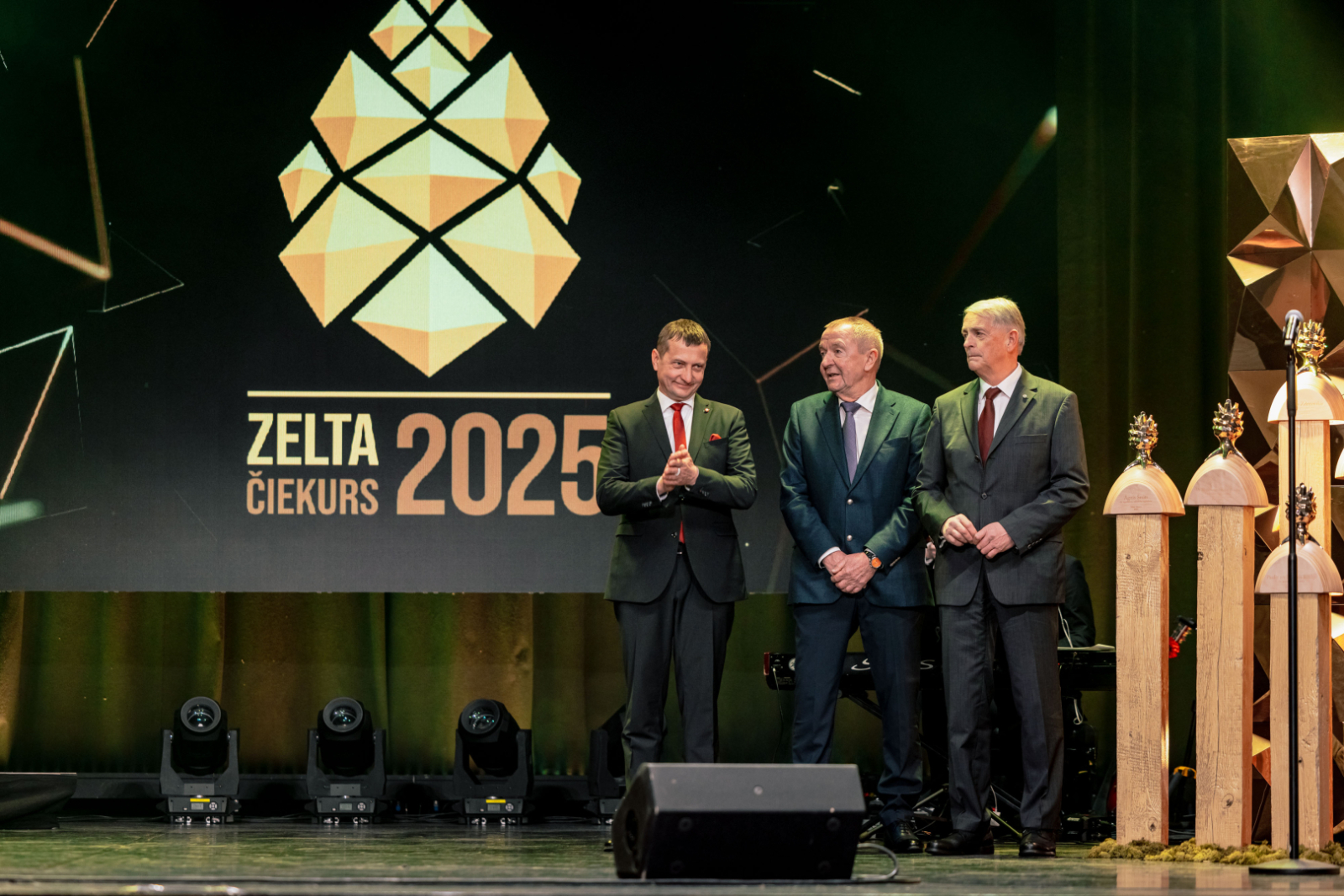 Meža nozares Gada balvas “Zelta čiekurs 2025” apbalvošanas ceremonijas foto