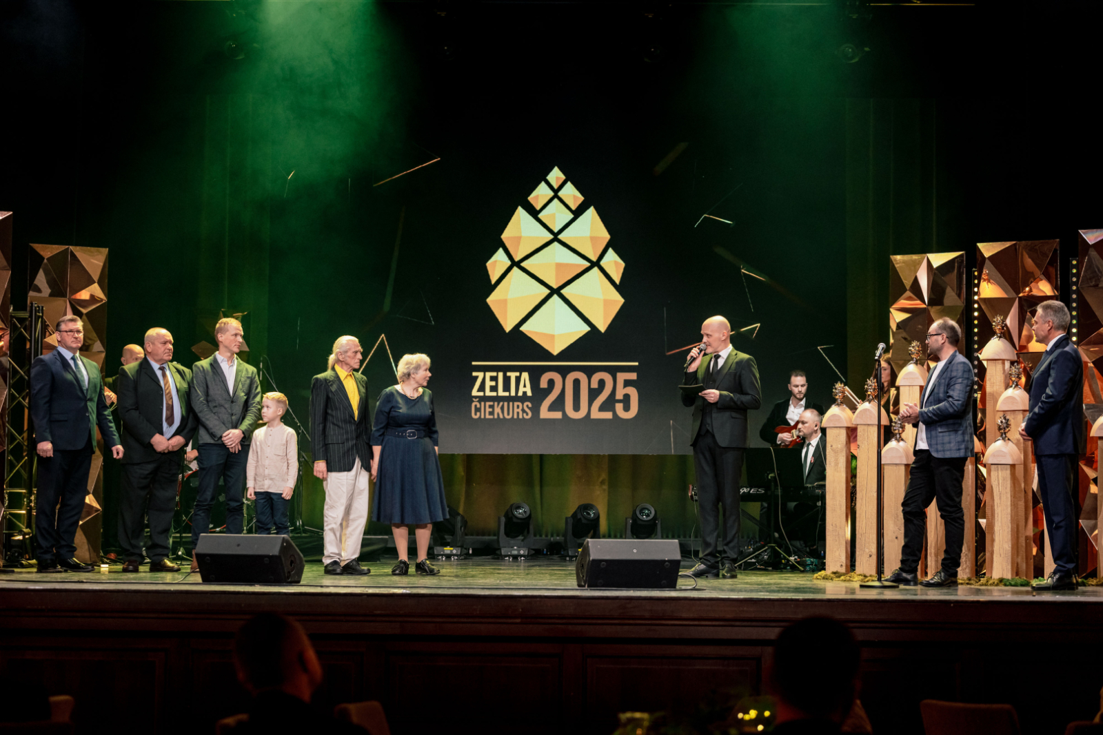 Meža nozares Gada balvas “Zelta čiekurs 2025” apbalvošanas ceremonijas foto