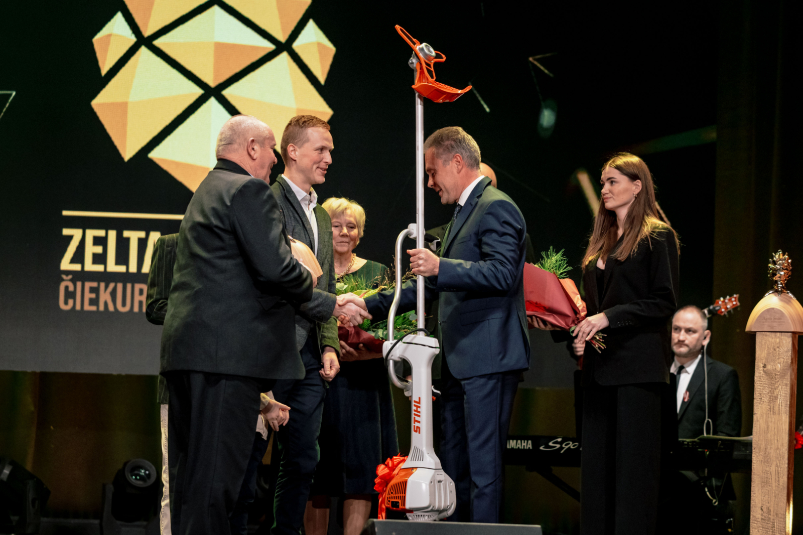 Meža nozares Gada balvas “Zelta čiekurs 2025” apbalvošanas ceremonijas foto