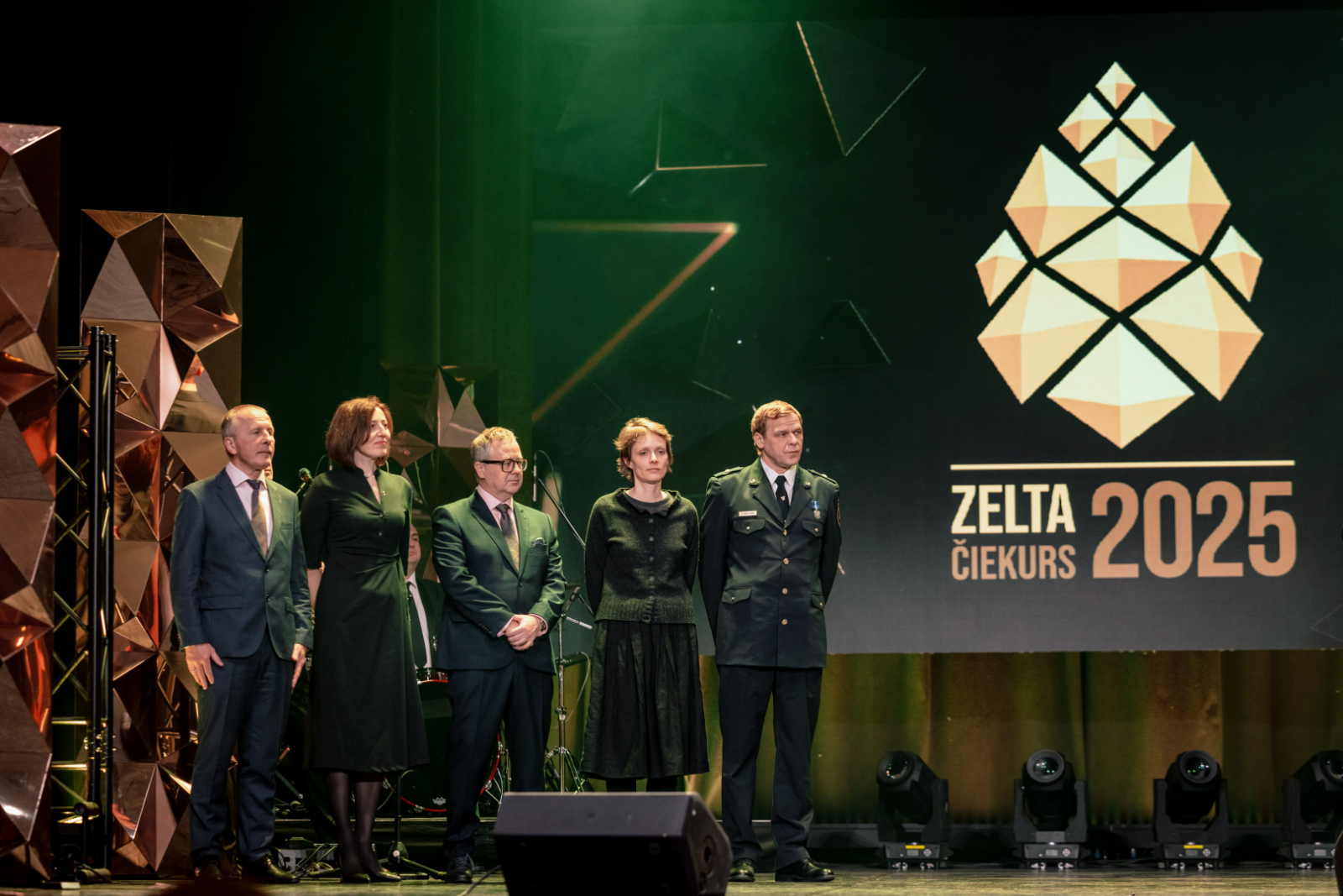 Meža nozares Gada balvas “Zelta čiekurs 2025” apbalvošanas ceremonijas foto